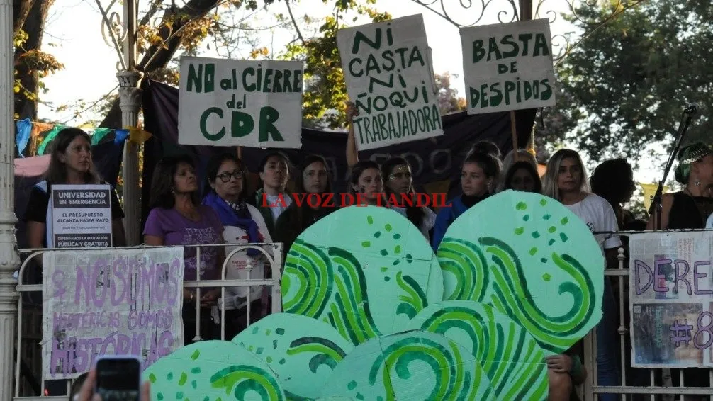 Con gran participación, se desarrolló la movilización del 8M